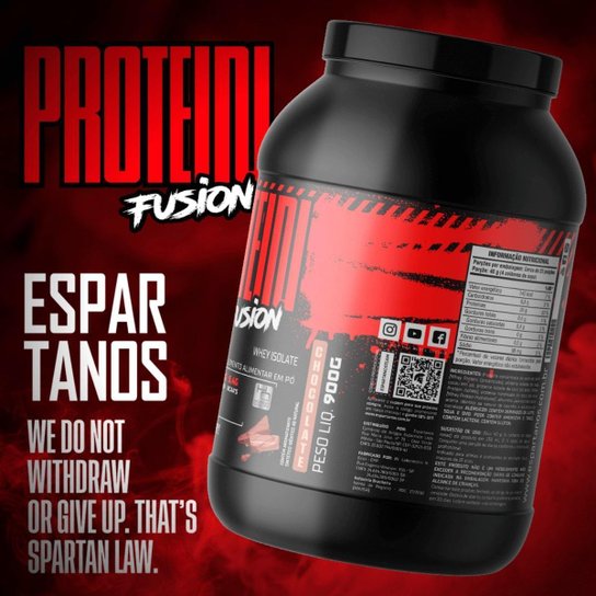 Whey Protein Fusion + Bcaa + Crea + Gluta + Multi-Vitaminico + Copo - Espartanos