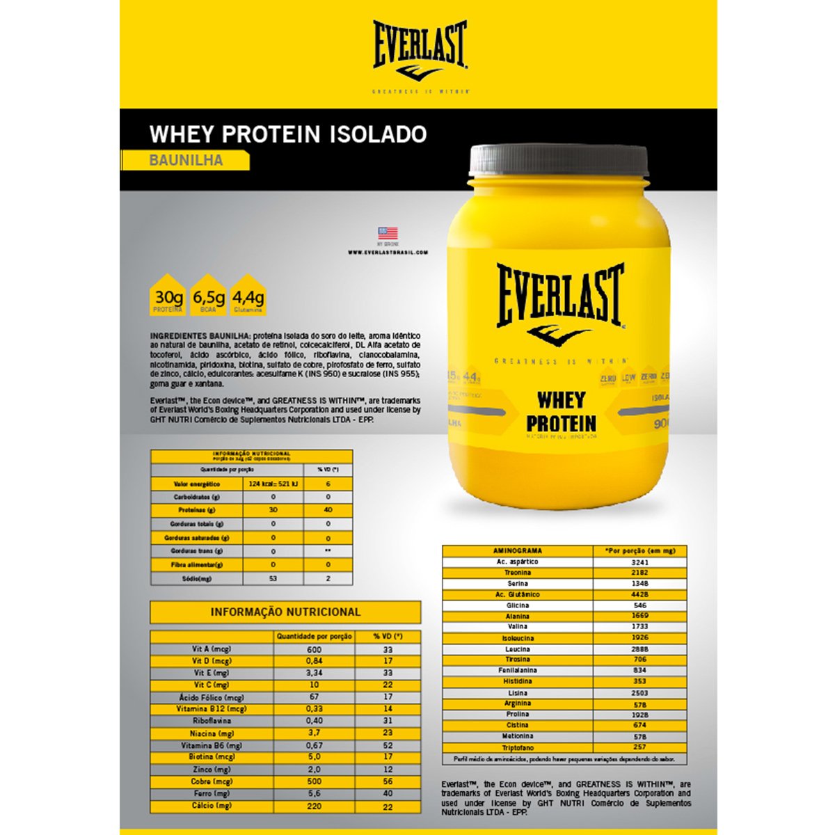 everlast proteina