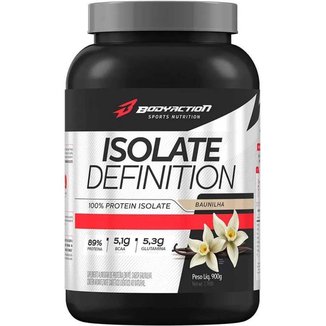 Whey Protein Isolado Definition 89% Proteina 900g BodyAction