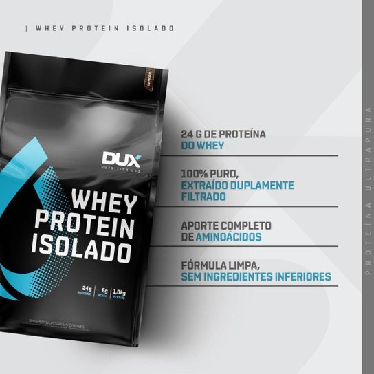 Whey Protein Isolado Dux Nutrition Pouch 1,8Kg