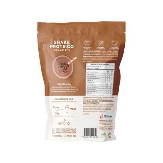 Whey Protein Isolado Emana Shake Proteico
