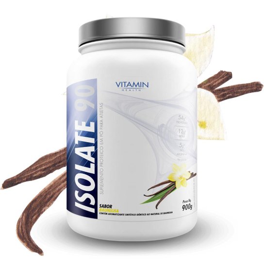 Whey Protein Isolate 900g Baunilha Chocolate Morango
