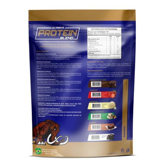 Whey Protein MBD Nutrition Ultimate Refil 1,8Kg