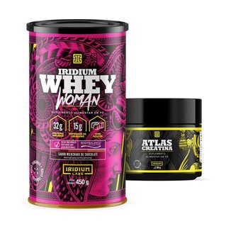 Whey Protein Woman 450g + Creatina 90g - Iridium Labs