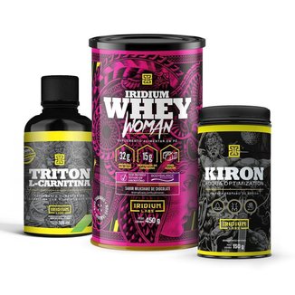 Whey Protein Woman 450g + Kiron + Triton - Iridium Labs