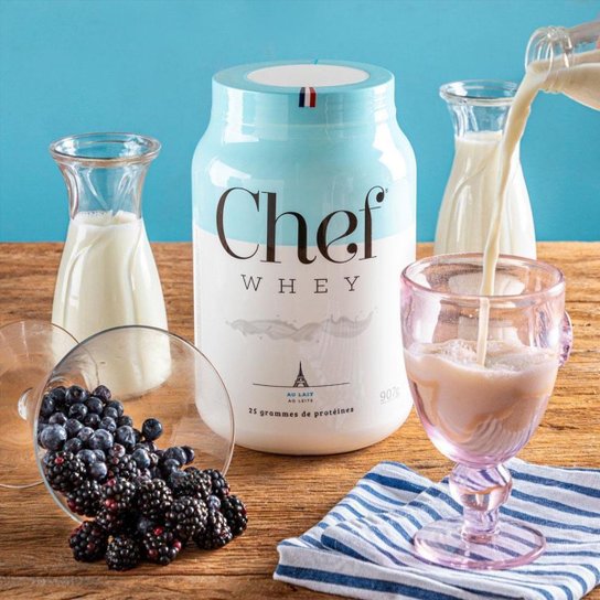 Whey Protein Zero Lactose 907g - Chef Whey