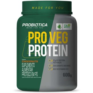 Whey Vegetal Pro Veg Protein Whey Vegano 600g Choconuts Probiotica