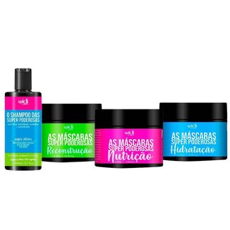 Widi Care Kit As Mascaras Super Poderosas + Shampoo Kit