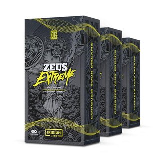 Zeus Extreme Pré Hormonal - 60 comps - Kit 3 caixas